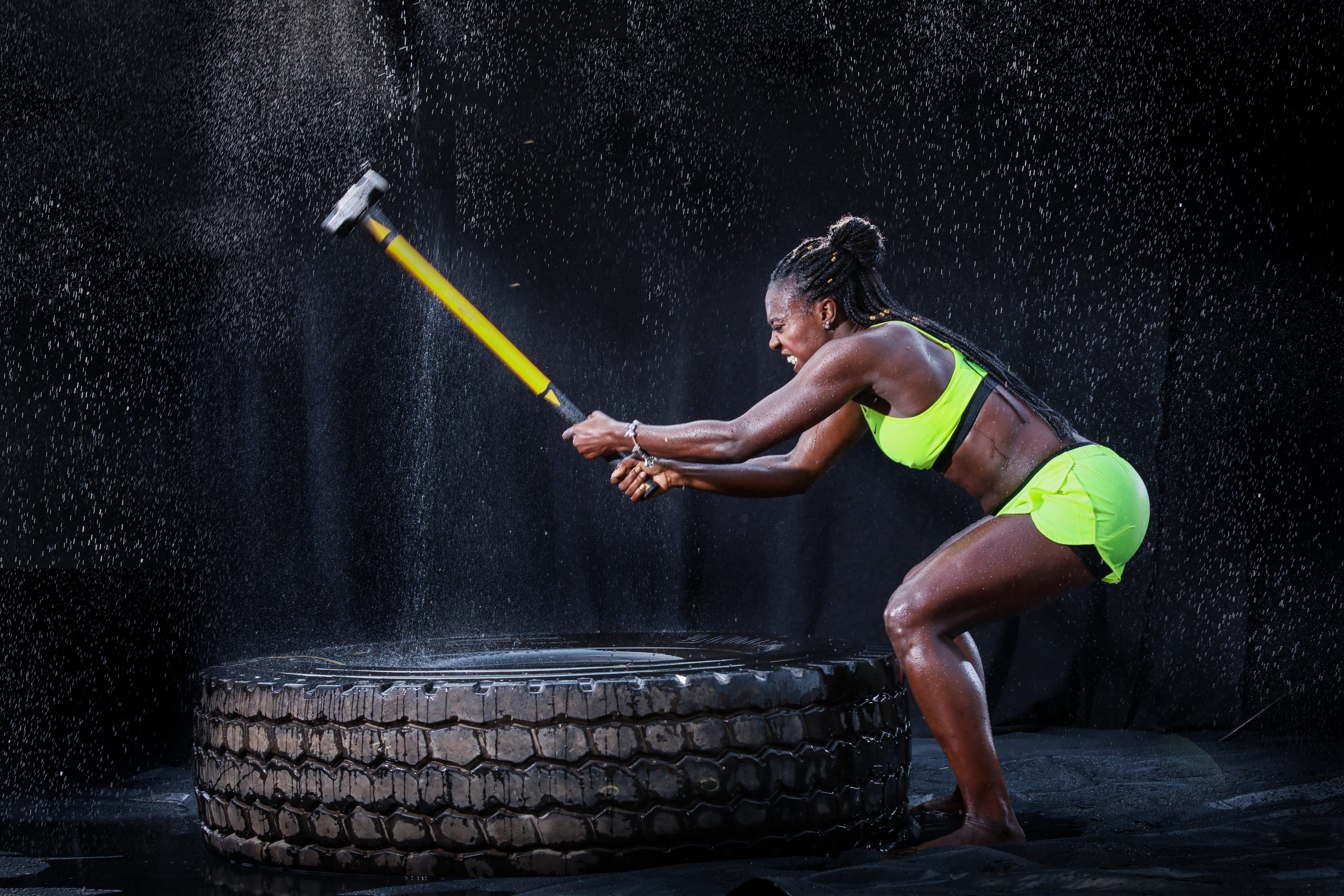 Fitness Gym Water Shoot by Lensi Photography Birmingham